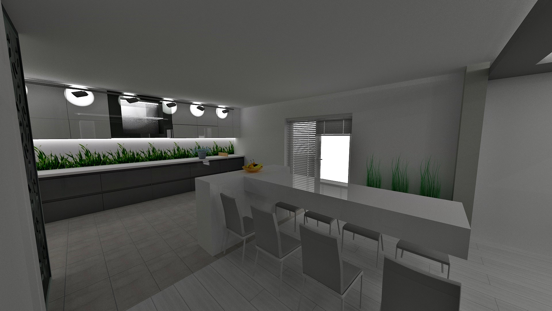 Kuchnie - Projekt wnętrza 3D (Lucyna Zimny) - zdjęcie 8