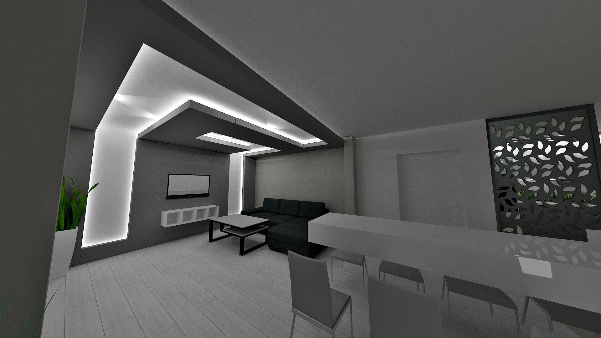 Kuchnie - Projekt wnętrza 3D (Lucyna Zimny) - zdjęcie 11